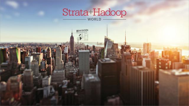 Strata + Hadoop World and view of city