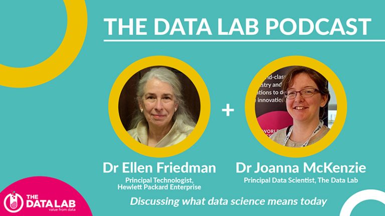 The Data Lab podcast - Dr Ellen Friedman and Dr Joanna McKenzie