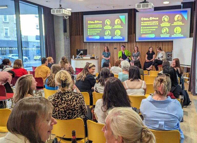 Scotland's Women in Data & AI Meetup panel discussion