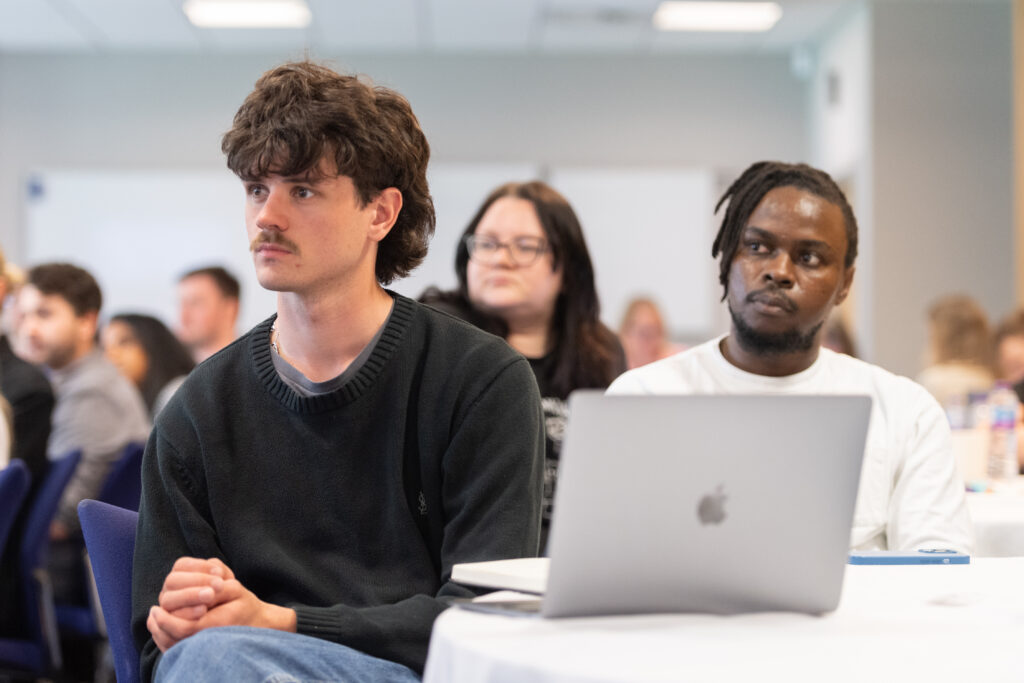 People sitting in a classroom